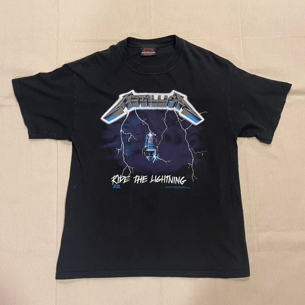 Vintage 1994 Metallica Ride The Lighting Tee
